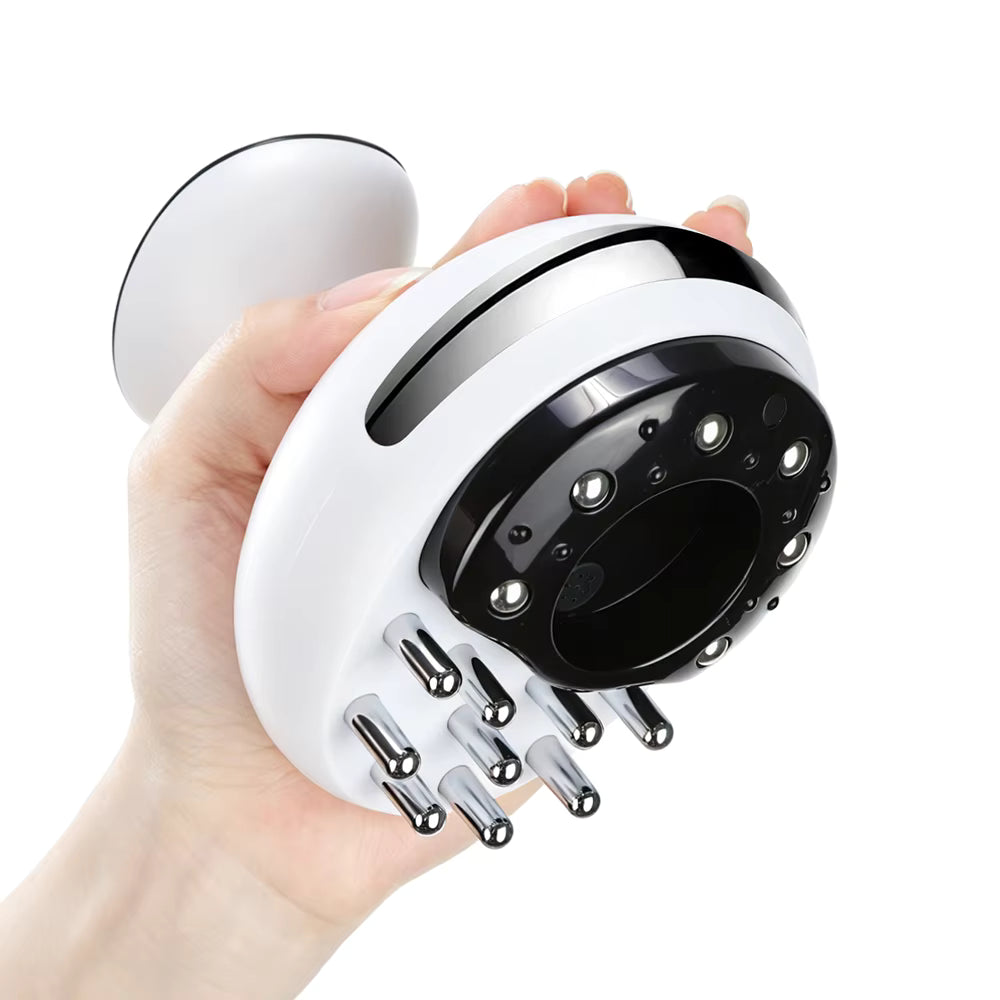 4-in-1 Electric EMS Vacuum Cupping Massager with Red Light Thermal Therapy & Gua Sha Scraping