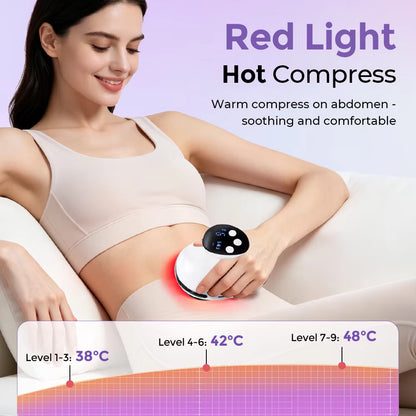 4-in-1 Electric EMS Vacuum Cupping Massager with Red Light Thermal Therapy & Gua Sha Scraping